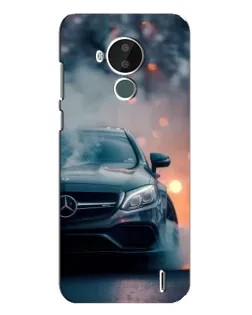 Чохол для Nokia C30 з картинкою «Mercedes — нічне місто»