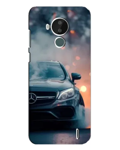 Чохол для Nokia C30 з картинкою «Mercedes — нічне місто»