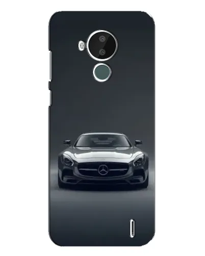 Чохол для Nokia C30 з картинкою «Mercedes на чорному»