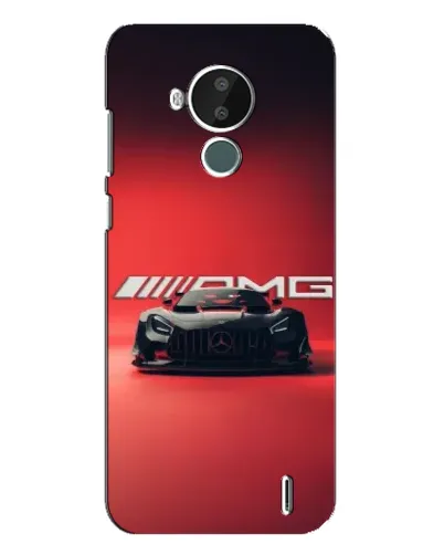 Чохол для Nokia C30 з картинкою «Mercedes AMG — червона лінія»