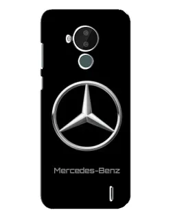 Чохол для Nokia C30 з картинкою «Mercedes Silver Logo»