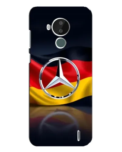 Чохол для Nokia C30 з картинкою «Mercedes — прапор Німеччини»