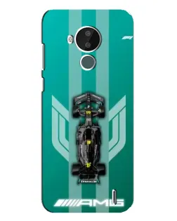 Чохол для Nokia C30 з картинкою «Mercedes AMG Petronas»