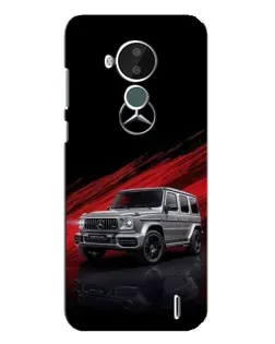 Чохол для Nokia C30 з картинкою «Mercedes G-Class червоний»