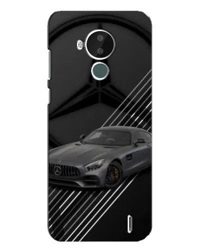 Чохол для Nokia C30 з картинкою «Mercedes AMG — графіка»