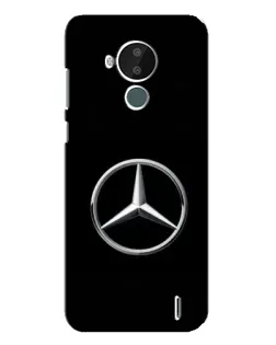 Чохол для Nokia C30 з картинкою «Mercedes класичний лого»