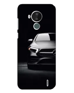 Чохол для Nokia C30 з картинкою «Світло фар Mercedes»