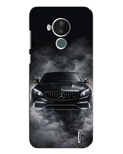 Чохол для Nokia C30 з картинкою «Mercedes у диму»