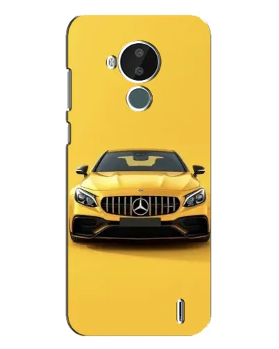 Чохол для Nokia C30 з картинкою «Жовтий Mercedes GT»