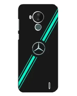 Чохол для Nokia C30 з картинкою «Спортивні лінії Mercedes»