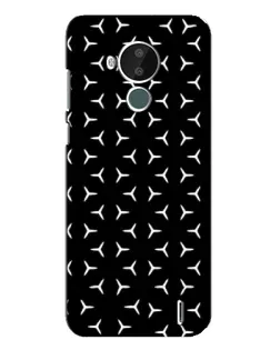 Чохол для Nokia C30 з картинкою «Mercedes паттерн зірок»