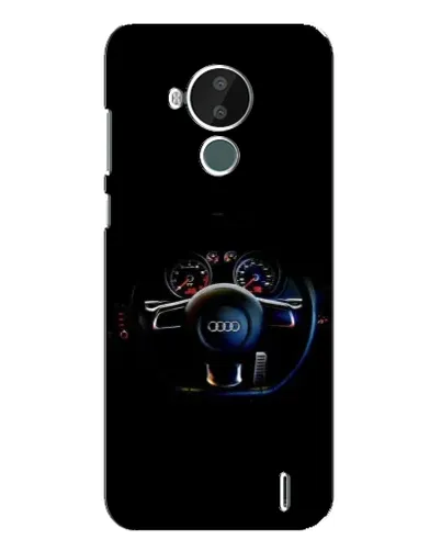 Чохол для Nokia C30 з картинкою «Салон Audi — кермо»