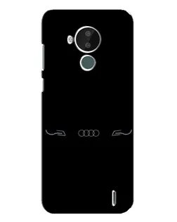 Чохол для Nokia C30 з картинкою «Audi — світловий підпис»