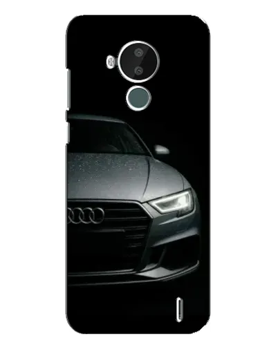 Чохол для Nokia C30 з картинкою «Audi — деталізація кузова»