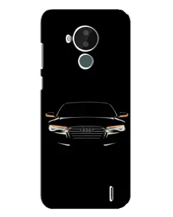 Чохол для Nokia C30 з картинкою «Audi — нічний контур»