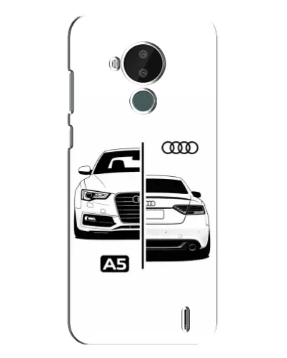 Чохол для Nokia C30 з картинкою «Audi — контрастний дизайн»