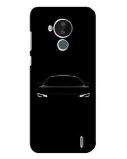 Чохол для Nokia C30 з картинкою «Погляд Audi у темряві»