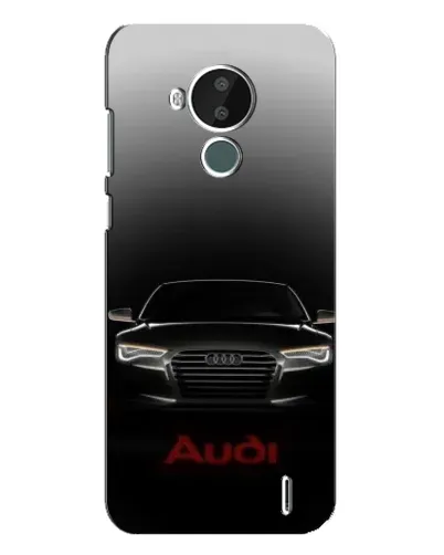 Чохол для Nokia C30 з картинкою «Audi — градієнтний контур»
