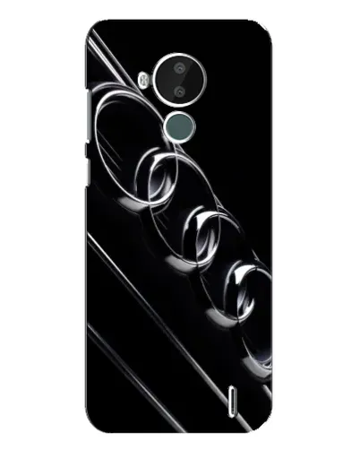 Чохол для Nokia C30 з картинкою «Audi — абстрактні кільця»