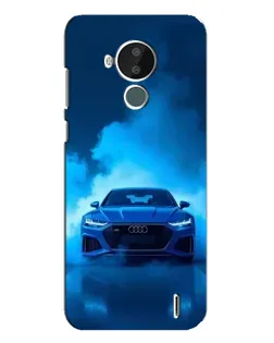 Чохол для Nokia C30 з картинкою «Audi — блакитна енергія»