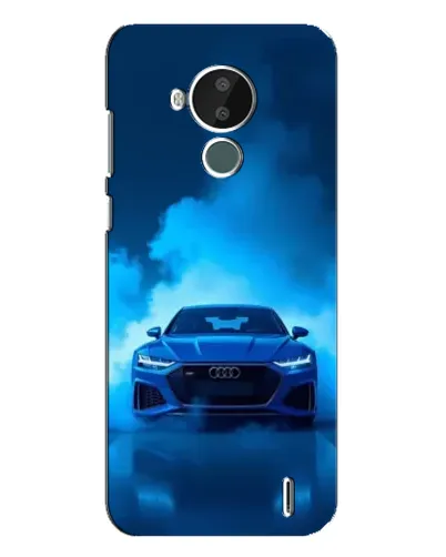 Чохол для Nokia C30 з картинкою «Audi — блакитна енергія»