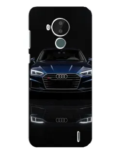 Чохол для Nokia C30 з картинкою «Audi — нічне відображення»