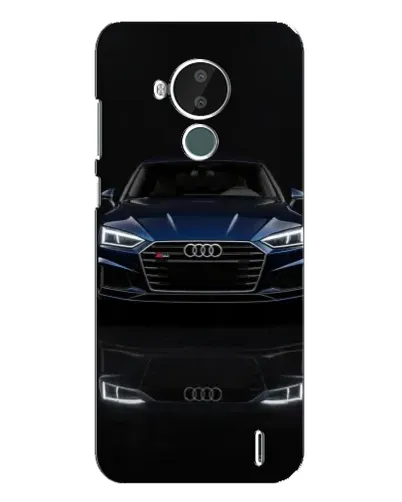 Чохол для Nokia C30 з картинкою «Audi — нічне відображення»