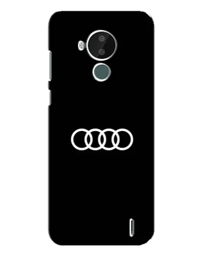 Чохол для Nokia C30 з картинкою «Audi White Logo»