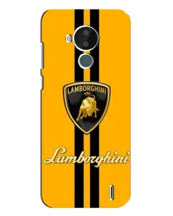 Чохол для Nokia C30 з картинкою «Lamborghini Stripe жовтий» Чохол для Nokia C30 з картинкою «Lamborghini Stripe жовтий»