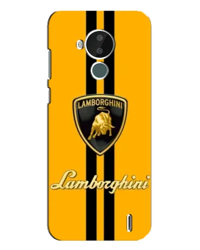 Чохол для Nokia C30 з картинкою «Lamborghini Stripe жовтий» Чохол для Nokia C30 з картинкою «Lamborghini Stripe жовтий»