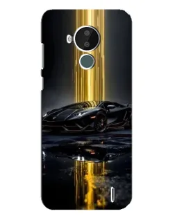 Чохол для Nokia C30 з картинкою «Нічний Lamborghini драйв»