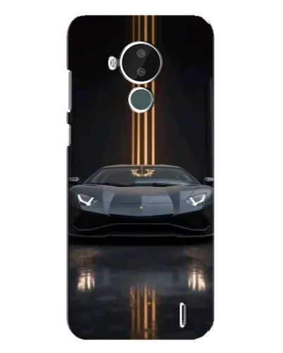 Чохол для Nokia C30 з картинкою «Lamborghini золоті лінії» Чохол для Nokia C30 з картинкою «Lamborghini золоті лінії»