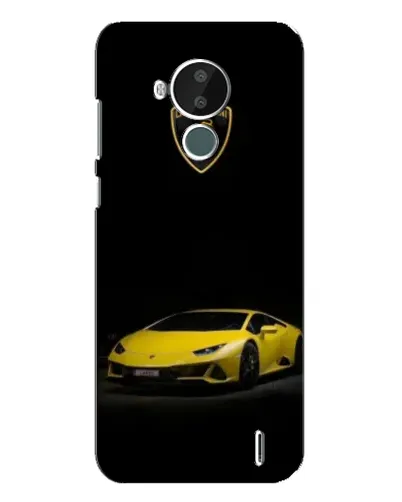 Чохол для Nokia C30 з картинкою «Lamborghini жовтий акцент» Чохол для Nokia C30 з картинкою «Lamborghini жовтий акцент»