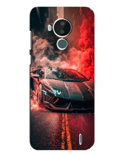 Чохол для Nokia C30 з картинкою «Lamborghini червоний дим» Чохол для Nokia C30 з картинкою «Lamborghini червоний дим»