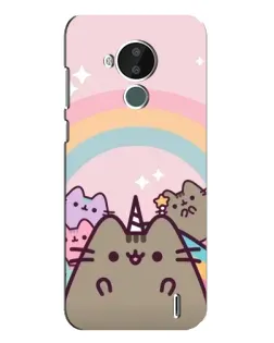 Чохол для Nokia C30 з картинкою «Єдиноріг Pusheen»