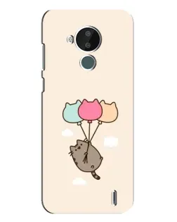 Чохол для Nokia C30 з картинкою «Пушин на кульках»