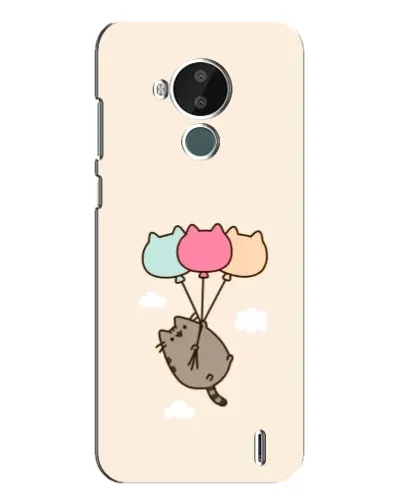 Чохол для Nokia C30 з картинкою «Пушин на кульках»