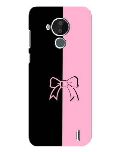 Чохол для Nokia C30 з картинкою «Половинки банту»