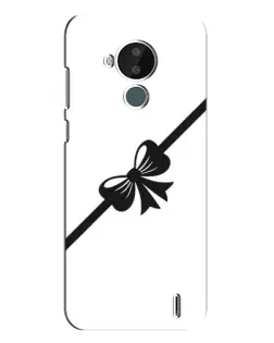 Чохол для Nokia C30 з картинкою «Діагональний бант»