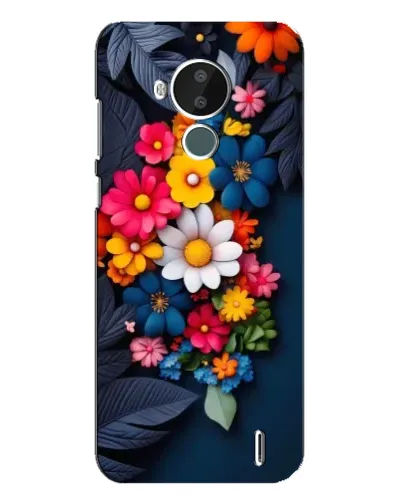 Чохол для Nokia C30 з картинкою «Квіткова феєрія»