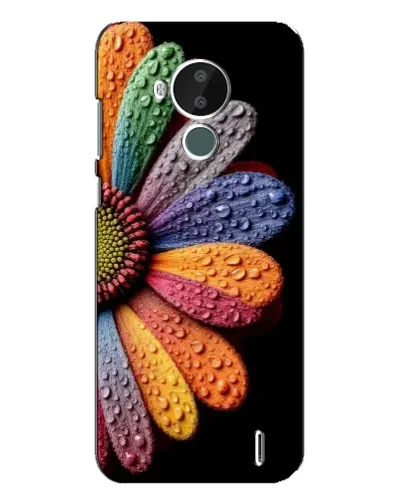 Чохол для Nokia C30 з картинкою «Райдужна квітка»