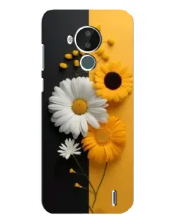 Чехол для Nokia C30 с картинкой «Подсолнух и ромашка» Чехол для Nokia C30 с картинкой «Подсолнух и ромашка»