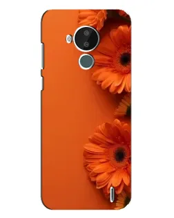 Чехол для Nokia C30 с картинкой «Оранжевые герберы» Чехол для Nokia C30 с картинкой «Оранжевые герберы»