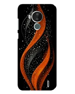 Чохол для Nokia C30 з картинкою «Вогняна зоряна хвиля»