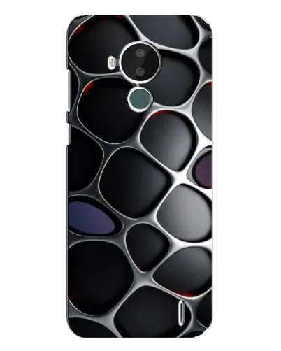 Чохол для Nokia C30 з картинкою «Об'ємна темна решітка» Чохол для Nokia C30 з картинкою «Об'ємна темна решітка»