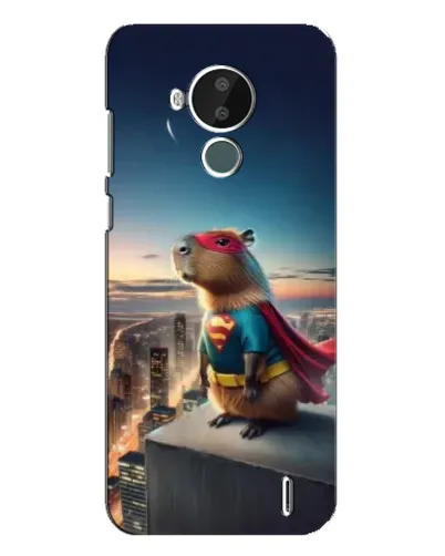 Чохол для Nokia C30 з картинкою «Капі-мен супергерой»