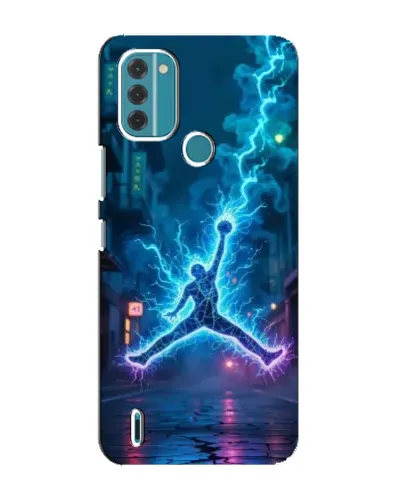 Чехол для Nokia C31 с картинкой «Jordan Gold Jumpman» Чехол для Nokia C31 с картинкой «Jordan Gold Jumpman»