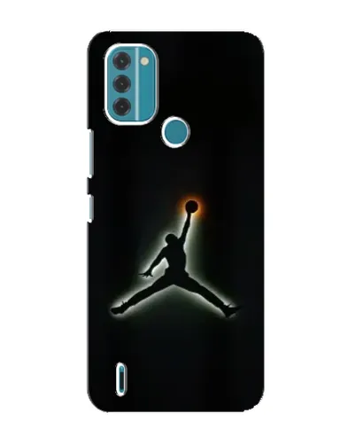 Чехол для Nokia C31 с картинкой «Jordan Gradient Logo» Чехол для Nokia C31 с картинкой «Jordan Gradient Logo»
