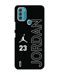 Чехол для Nokia C31 с картинкой «Jordan Vertical»