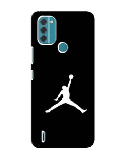 Чехол для Nokia C31 с картинкой «Jordan Silhouette»